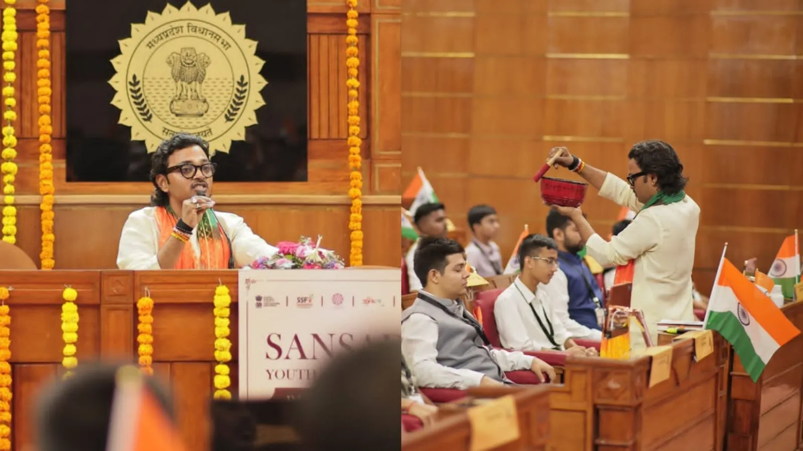 Oorjaguru Ayush Gupta Opens Up About Reiki Healing Session at Sansad Youth Parliament 2026 in Bhopal
